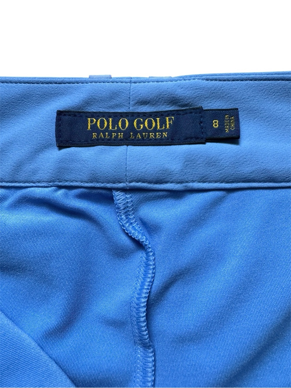 Polo Golf Ralph Lauren Blue Golf Skort – Women’s Size 8 Performance Skirt - Picture 8 of 11